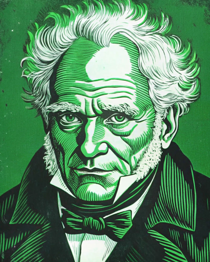 Portrait Arthur Schopenhauer