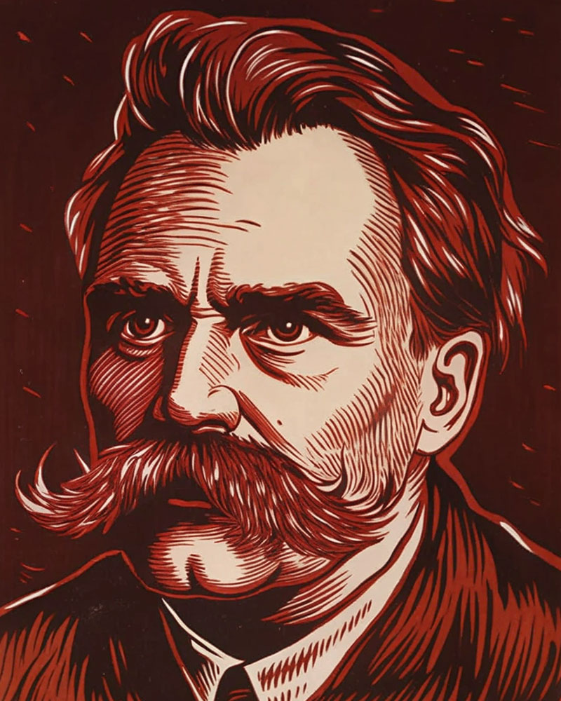 Portrait Friedrich Nietzsche