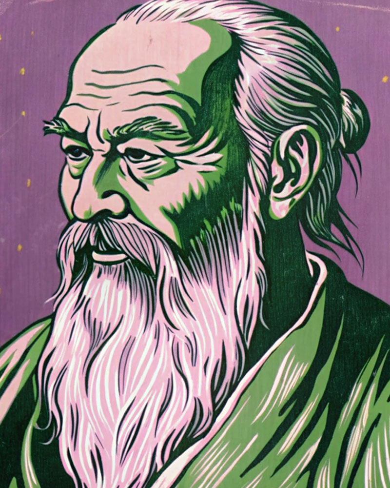 Portrait Lao Tse