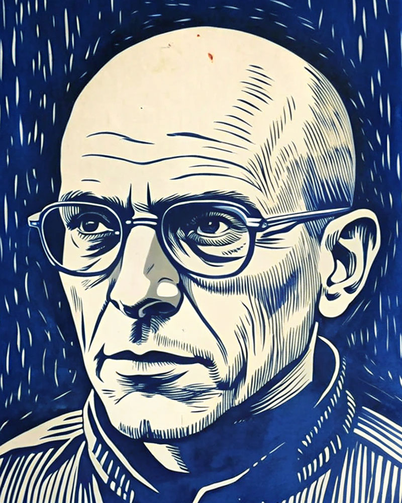 Portrait Michel Foucault